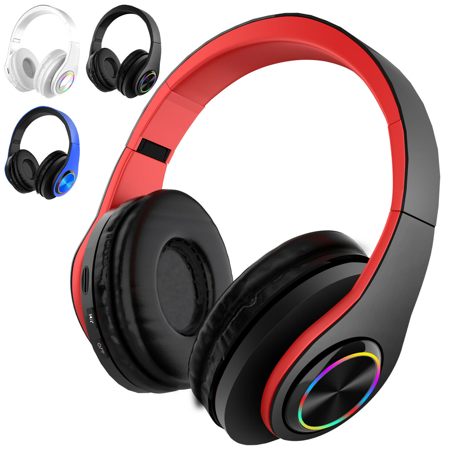 Wireless Pro Gaming Headset W/Mic Headphones for Xbox One Series X PC Microphone